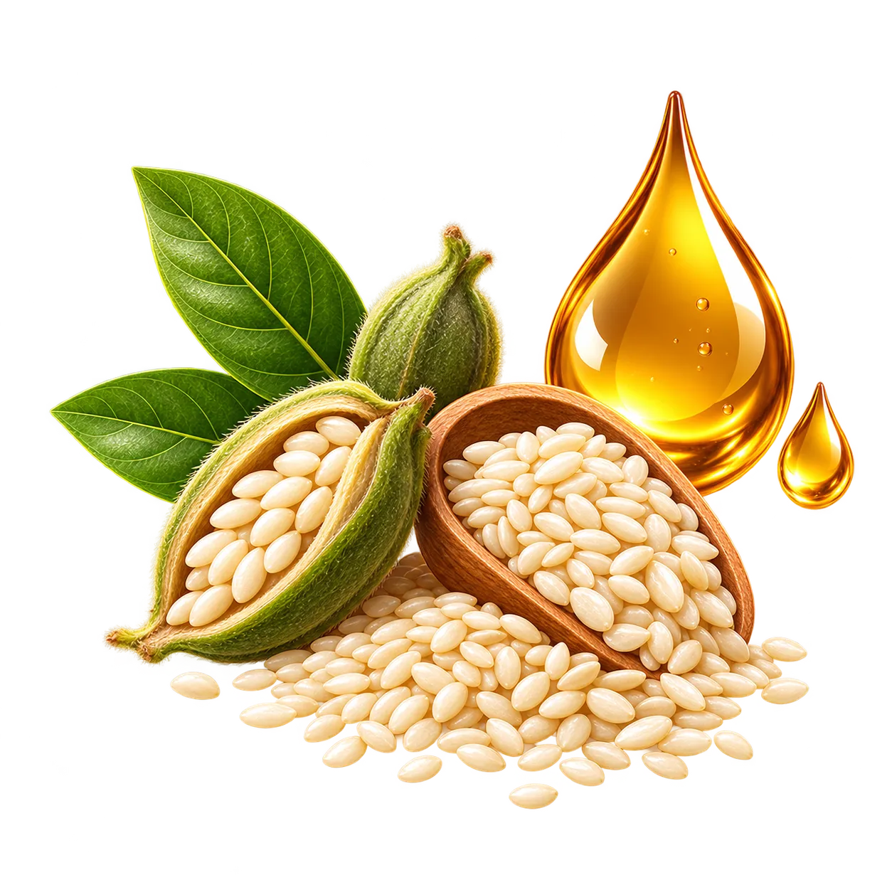 White sesame oil